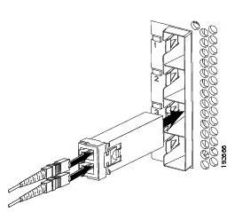 Replacing a Copper SFP+ Transceiver with an Optical SFP+ Transceiver